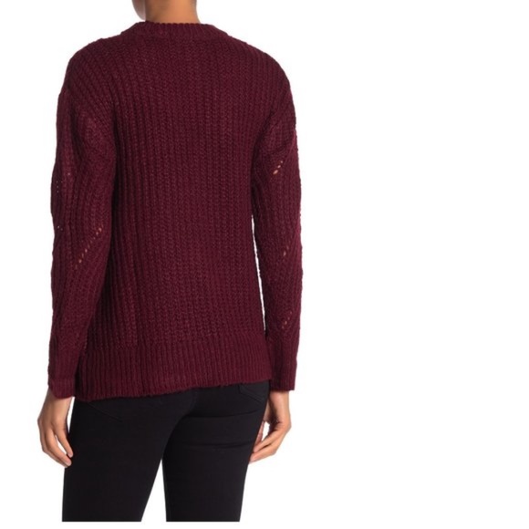 RXB Cable Knit Pullover Sweater - Picture 7 of 7